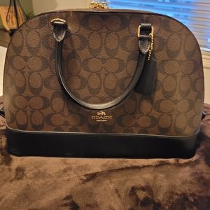 Coach Black & Brown Handbag
